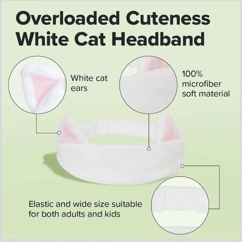 Cat Ear Headband NIB